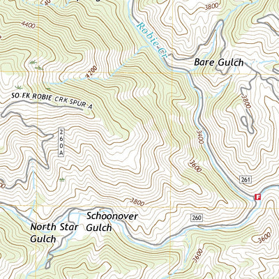 United States Geological Survey Robie Creek, ID (2020, 24000-Scale) digital map