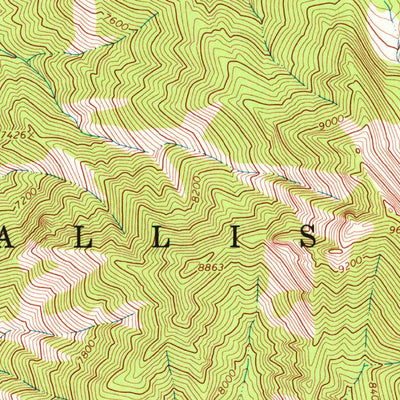 United States Geological Survey Robinson Bar, ID (1964, 24000-Scale) digital map