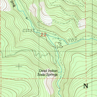 United States Geological Survey Robinson Butte, OR (1988, 24000-Scale) digital map