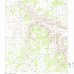 United States Geological Survey Robinson Canyon, AZ (1988, 24000-Scale) digital map