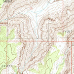 United States Geological Survey Robinson Canyon, AZ (1988, 24000-Scale) digital map