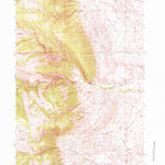 United States Geological Survey Robinson Canyon, WY (1967, 24000-Scale) digital map