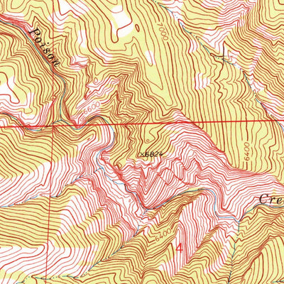 United States Geological Survey Robinson Canyon, WY (1967, 24000-Scale) digital map