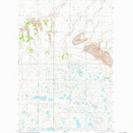 United States Geological Survey Robinson Coulee, ND (1981, 24000-Scale) digital map