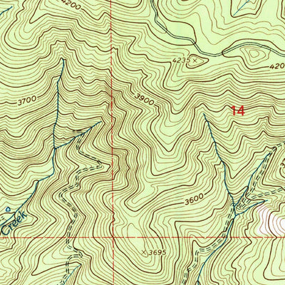 United States Geological Survey Robinson Lake, ID (1994, 24000-Scale) digital map