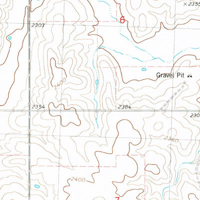 United States Geological Survey Robinson Lake, ND (1981, 24000-Scale) digital map