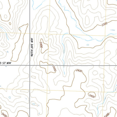 United States Geological Survey Robinson Lake, ND (2020, 24000-Scale) digital map