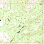United States Geological Survey Robinson Mesa, AZ (1967, 24000-Scale) digital map