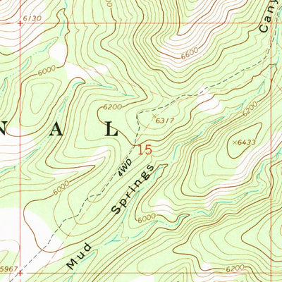 United States Geological Survey Robinson Mesa, AZ (1967, 24000-Scale) digital map