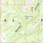 United States Geological Survey Robinson Mesa, AZ (1997, 24000-Scale) digital map