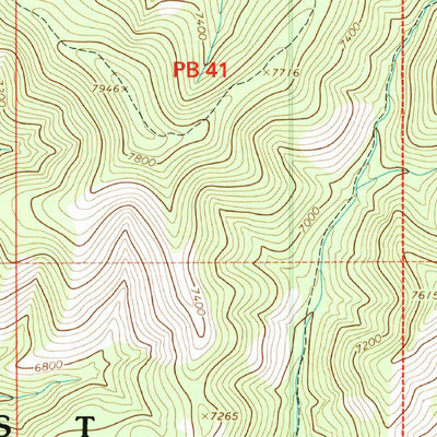 United States Geological Survey Robinson Mesa, AZ (1997, 24000-Scale) digital map