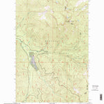 United States Geological Survey Robinson Mountain, MT (1997, 24000-Scale) digital map