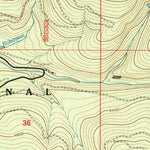 United States Geological Survey Robinson Mountain, MT (1997, 24000-Scale) digital map
