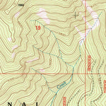 United States Geological Survey Robinson Mountain, MT (1997, 24000-Scale) digital map