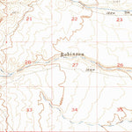 United States Geological Survey Robinson Mountain, NV (1956, 62500-Scale) digital map