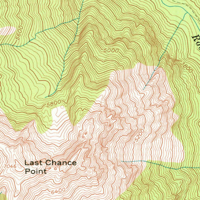 United States Geological Survey Robinson Mountain, WA (1963, 24000-Scale) digital map