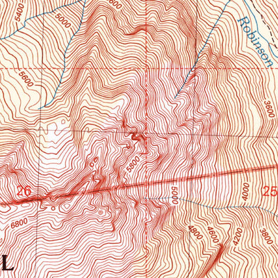 United States Geological Survey Robinson Mountain, WA (2002, 24000-Scale) digital map