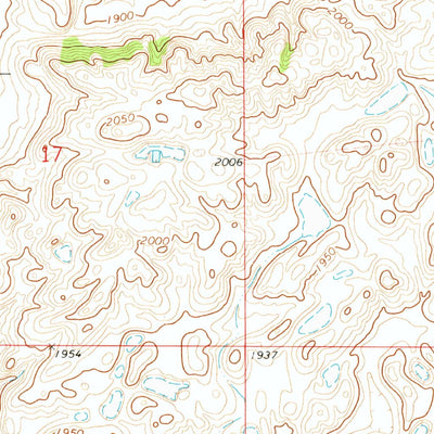 United States Geological Survey Robinson, ND (1972, 24000-Scale) digital map