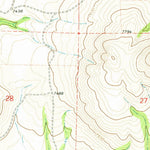United States Geological Survey Robinson Peak, NM (1971, 24000-Scale) digital map