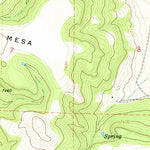United States Geological Survey Robinson Peak, NM (1971, 24000-Scale) digital map