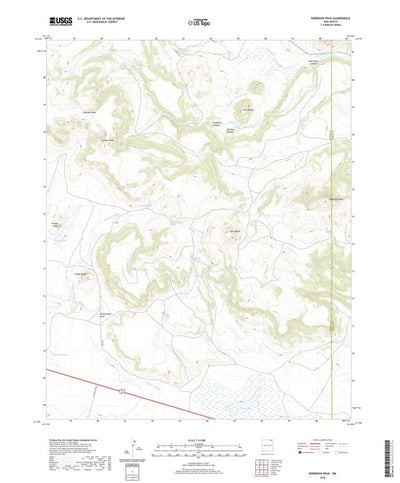 United States Geological Survey Robinson Peak, NM (2020, 24000-Scale) digital map