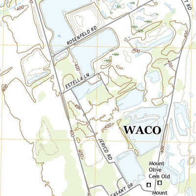 United States Geological Survey Robinson, TX (2022, 24000-Scale) digital map