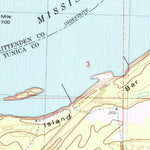 United States Geological Survey Robinsonville, MS-AR (1981, 24000-Scale) digital map