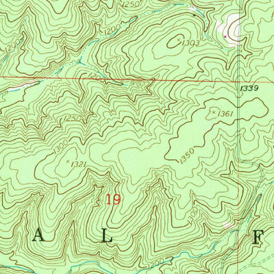 United States Geological Survey Roby, MO (1954, 24000-Scale) digital map