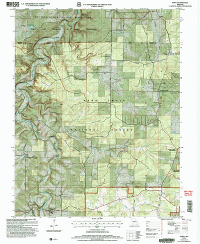 United States Geological Survey Roby, MO (2004, 24000-Scale) digital map