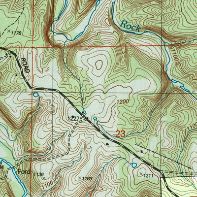 United States Geological Survey Roby, MO (2004, 24000-Scale) digital map