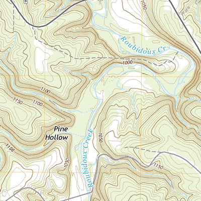 United States Geological Survey Roby, MO (2021, 24000-Scale) digital map