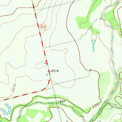 United States Geological Survey Roby, TX (1969, 24000-Scale) digital map