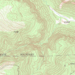 United States Geological Survey Roc Creek, CO (1960, 24000-Scale) digital map