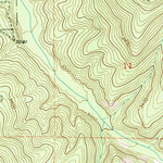 United States Geological Survey Rochat Peak, ID (1950, 24000-Scale) digital map