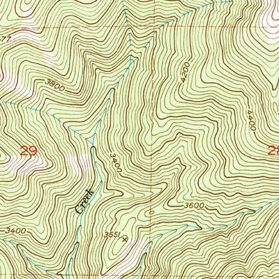 United States Geological Survey Rochat Peak, ID (1950, 24000-Scale) digital map