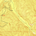 United States Geological Survey Rochat Peak, ID (1952, 24000-Scale) digital map