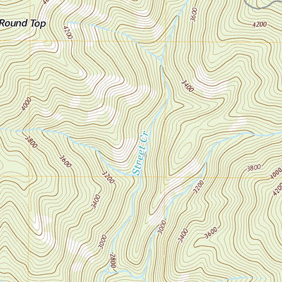 United States Geological Survey Rochat Peak, ID (2020, 24000-Scale) digital map