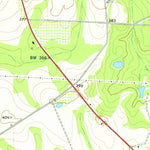 United States Geological Survey Rochelle, GA (1977, 24000-Scale) digital map