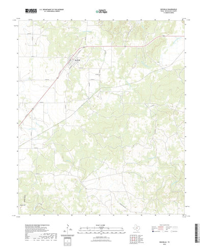 United States Geological Survey Rochelle, TX (2022, 24000-Scale) digital map