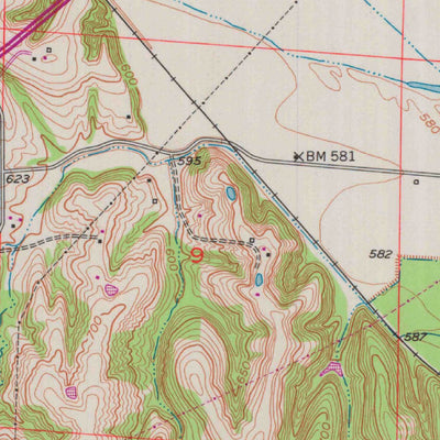 United States Geological Survey Rocheport, MO (1952, 24000-Scale) digital map