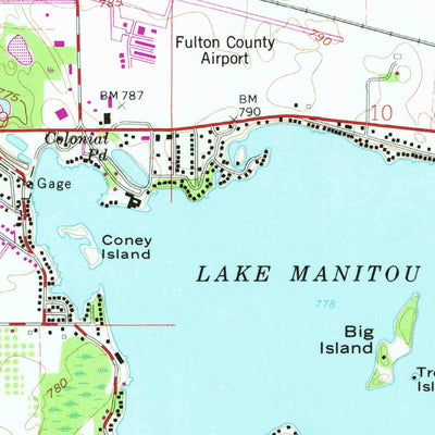 United States Geological Survey Rochester, IN (1962, 24000-Scale) digital map