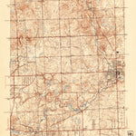 United States Geological Survey Rochester, MI (1945, 24000-Scale) digital map