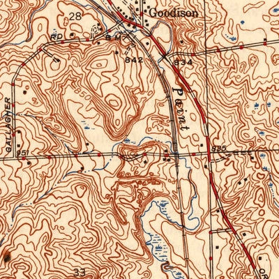 United States Geological Survey Rochester, MI (1945, 24000-Scale) digital map