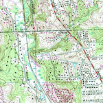 United States Geological Survey Rochester, MI (1968, 24000-Scale) digital map