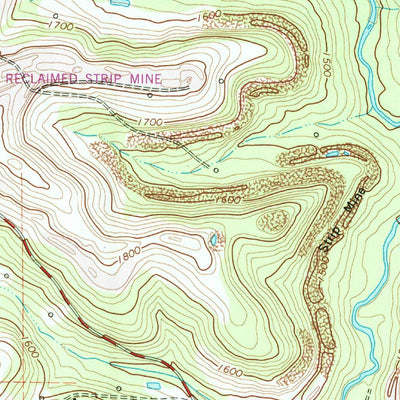 United States Geological Survey Rochester Mills, PA (1968, 24000-Scale) digital map