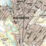 United States Geological Survey Rochester, NH-ME (1983, 24000-Scale) digital map