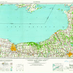 United States Geological Survey Rochester, NY (1960, 250000-Scale) digital map