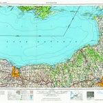 United States Geological Survey Rochester, NY (1965, 250000-Scale) digital map
