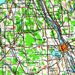 United States Geological Survey Rochester, NY (1965, 250000-Scale) digital map