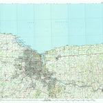 United States Geological Survey Rochester, NY (1984, 100000-Scale) digital map